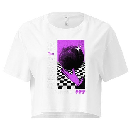 [ID: 636-G442] Curiosity Streetwear Women's Crop Top