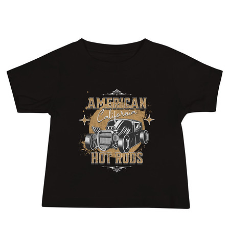 [ID: 305-G73] American Hot Rods Baby Staple Tee