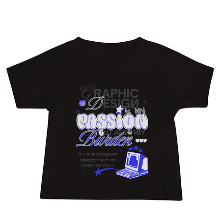 [ID: 305-G92] Anti-design  Baby Staple Tee