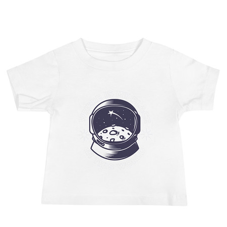[ID: 305-G110] Astronaut Baby Staple Tee