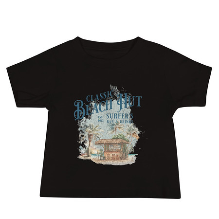 [ID: 305-G166] Beach Hut Baby Staple Tee