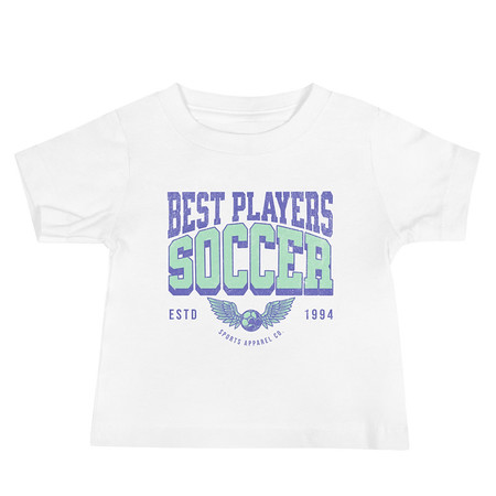 [ID: 305-G190] Best Players Soccer Baby Staple Tee