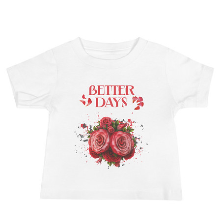 [ID: 305-G193] Better Days Ahead Baby Staple Tee