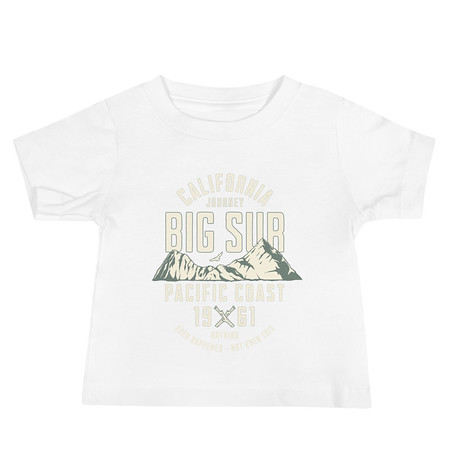 [ID: 305-G204] Big Sur - Outdoor Mountain Baby Staple Tee