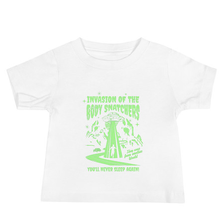 [ID: 305-G247] Body Snatchers - UFO Invasion Baby Staple Tee