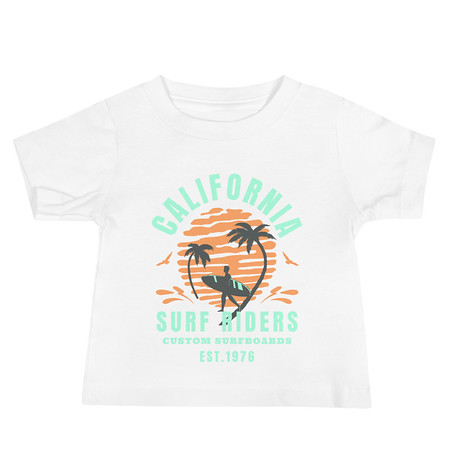[ID: 305-G317] California Surf Riders - Beach Baby Staple Tee