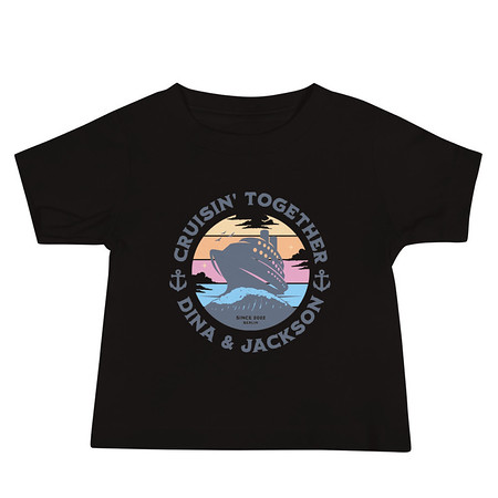 [ID: 305-G441] Cruisin' Together - Cruise Ship Baby Staple Tee