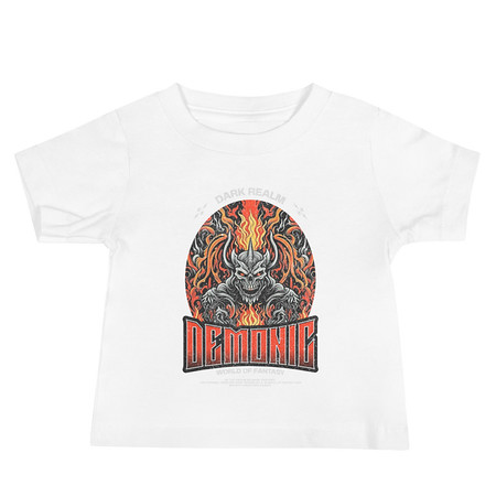 [ID: 305-G488] Demonic Baby Staple Tee