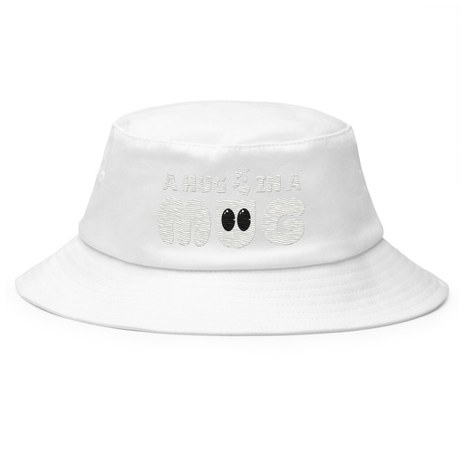 [ID: 253-G17] A Hug in a Mug - Funny Cartoon Bucket Hat