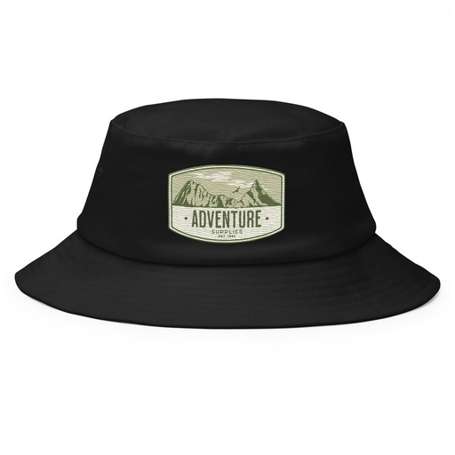 [ID: 253-G32] Adventure Supplies - Mountain Bucket Hat
