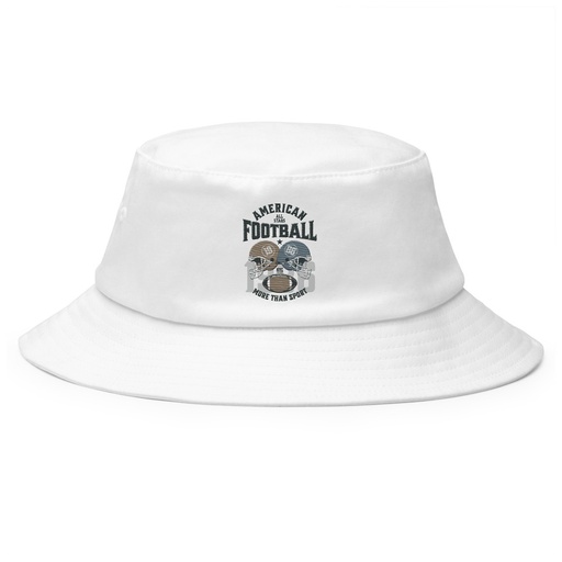 [ID: 253-G64] American All Star Football - Sports Helmet Bucket Hat