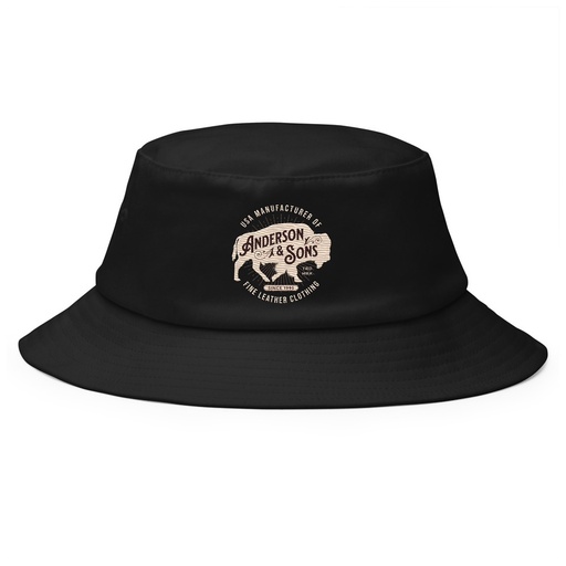 [ID: 253-G80] Anderson & Sons Leather Clothing - Buffalo Bucket Hat