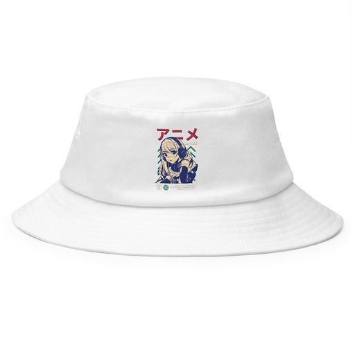 [ID: 253-G89] Anime Girl Bucket Hat