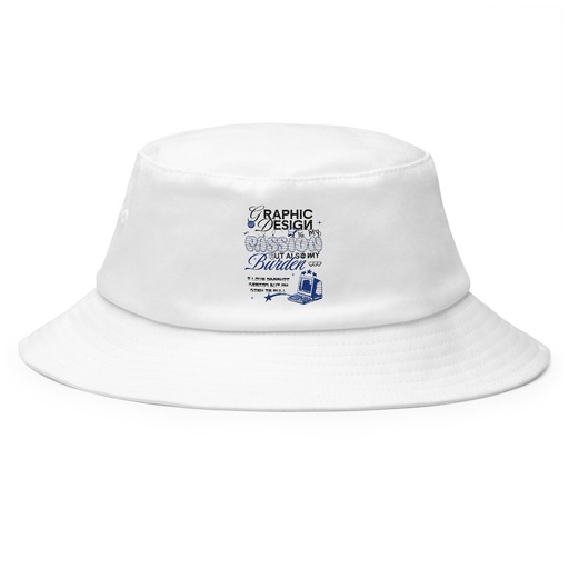 [ID: 253-G92] Anti-design  Bucket Hat