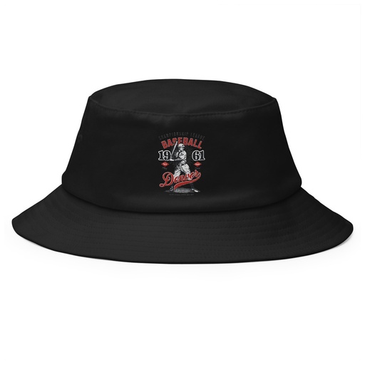 [ID: 253-G140] Baseball Championship League - University Sports Team Bucket Hat