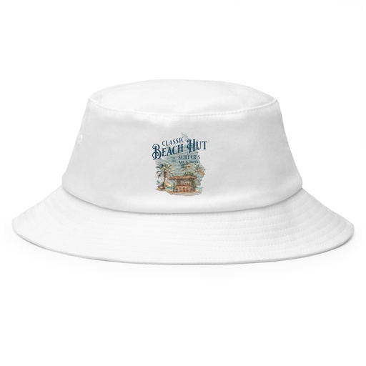 [ID: 253-G166] Beach Hut Bucket Hat