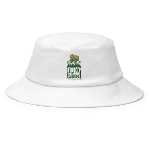 [ID: 253-G177] Being Kind is more than enough Bucket Hat