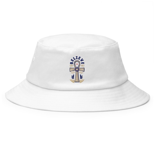 [ID: 253-G178] Believe  - Faith Symbol Bucket Hat
