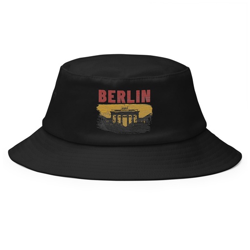 [ID: 253-G184] Berlin Bucket Hat