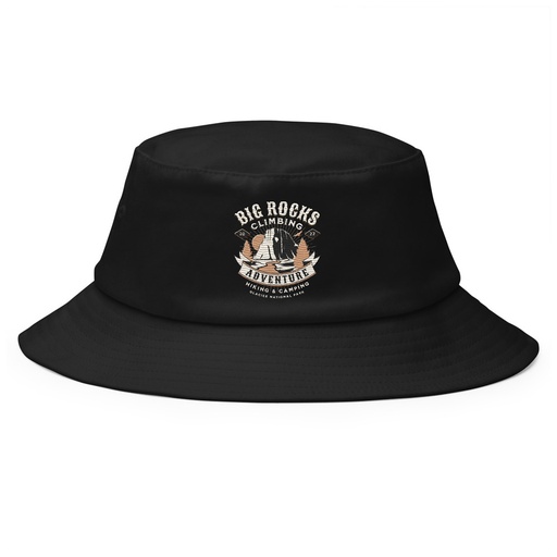 [ID: 253-G203] Big Rocks Climbing - Outdoor Adventure Bucket Hat