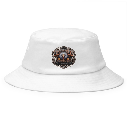 [ID: 253-G208] biker forever Bucket Hat