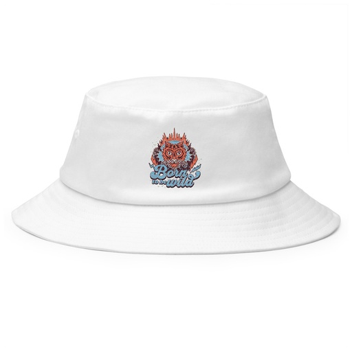 [ID: 253-G263] Born to be Wild - Tiger Bucket Hat