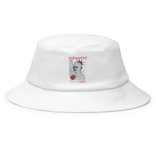 [ID: 253-G298] Burn Out - Futuristic 3D Head Bucket Hat