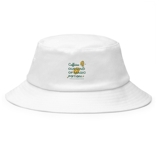 [ID: 253-G307] Caffeine Cartoon Bucket Hat