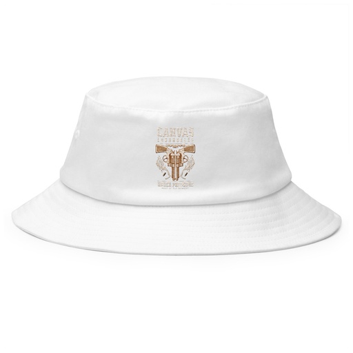 [ID: 253-G332] Canvas Los Angeles under pressure Bucket Hat