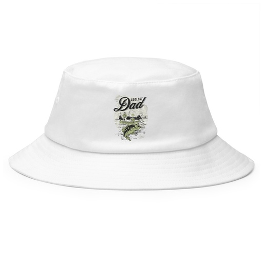[ID: 253-G419] Coolest Dad Bucket Hat
