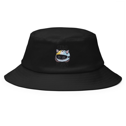[ID: 253-G451] Cute Cat - AI Bucket Hat