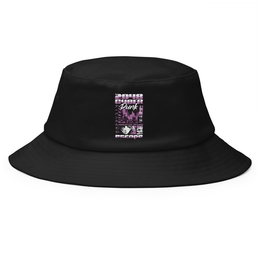 [ID: 253-G458] Cyber Punk Escape - Japanese Anime Bucket Hat