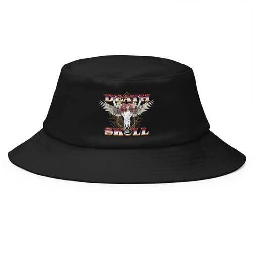 [ID: 253-G474] Deah Skull Bucket Hat