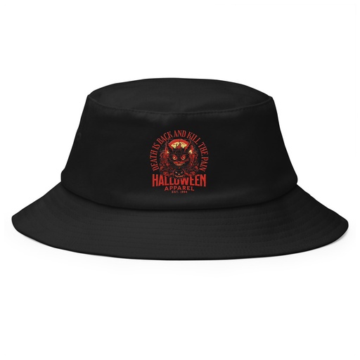[ID: 253-G478] Death is Back Bucket Hat